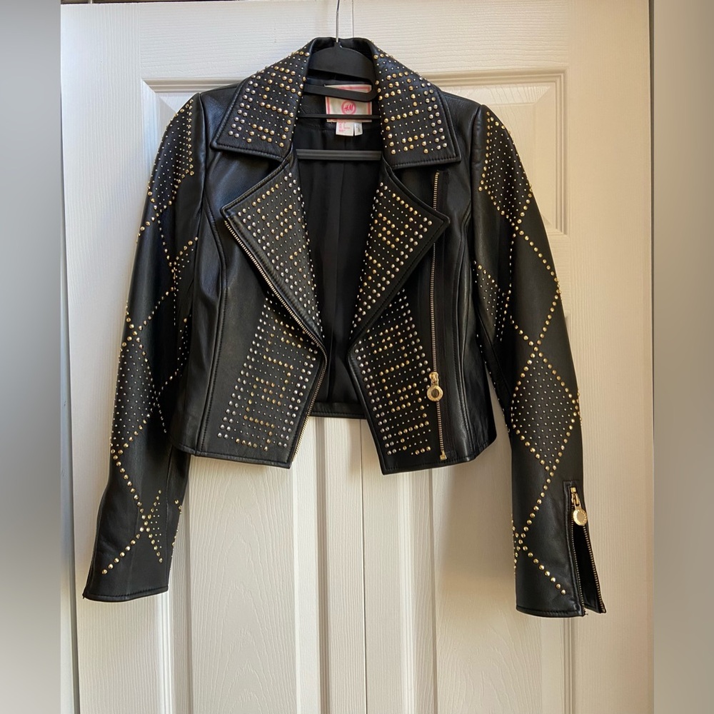 Versace for H&M Leather Biker Jacket - Picture 1 of 9